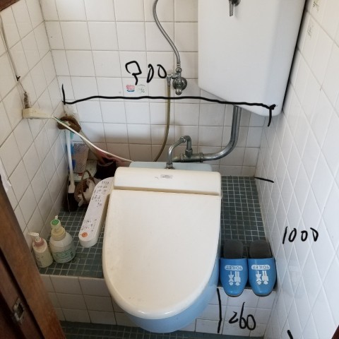 豊中市でトイレ改修工事サムネイル
